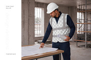 Safety Construction Vest Mockup Set, a Hoody Mockup by Country4k (Thumbnail 2 of 5)
