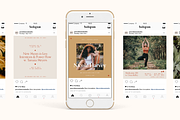 CALM Wellness Social Canva Pack, a Social Media Template by Providence Studio (Thumbnail 3 of 7)