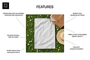 Picnic Tea Towel Mockup (PSD), a Household Mockup by 1001 mockups (Thumbnail 2 of 18)