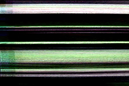 Old tv glitch analog distortion screen defect dark, an Abstract Photo by Photo Drive Studio