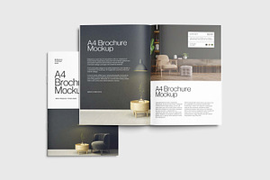 A4 Brochure Mockup