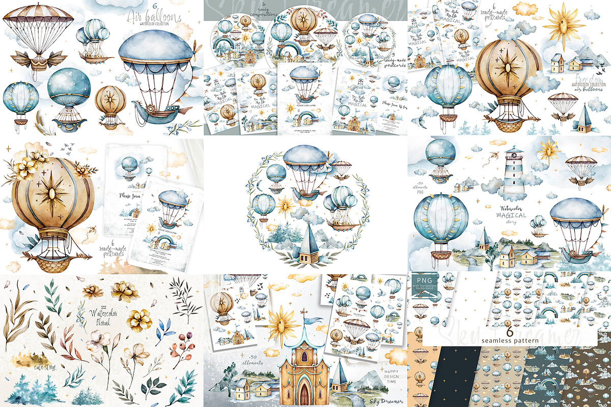 Dream BUNDLE 60% off, a Decorative Illustration by Ann Art Houze (Photo 3 of 11)