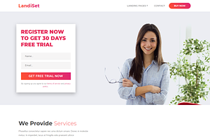 LandiSet - Landing Pages Multipupose