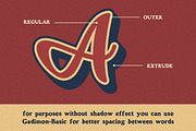 Gadimon Layered Font, a Script Font by Kotak Kuning Studio (Thumbnail 7 of 10)