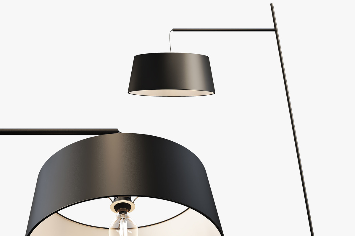 Joybird Austra Floor Lamp, a Light 3D Model by 3dmitruk (Photo 1 of 12)
