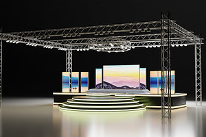 Show Or Event Stage 3D Model