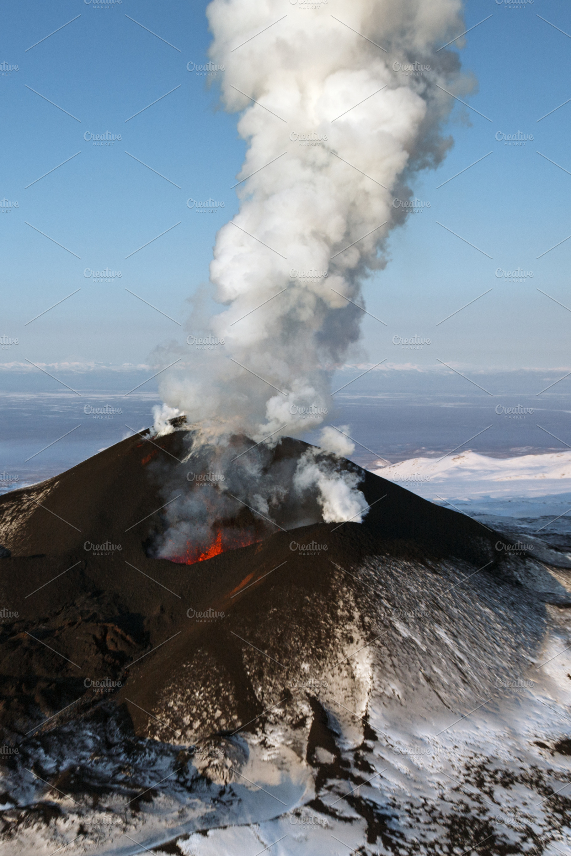 Landscape eruption volcano kamchatka, a Nature Photo by Alexander-Piragis