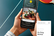 Sport & Lifestyle Mobile App Mockup, an iPhone Mockup by Oday Noon (Thumbnail 4 of 12)