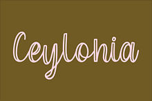 Ceylonia font
