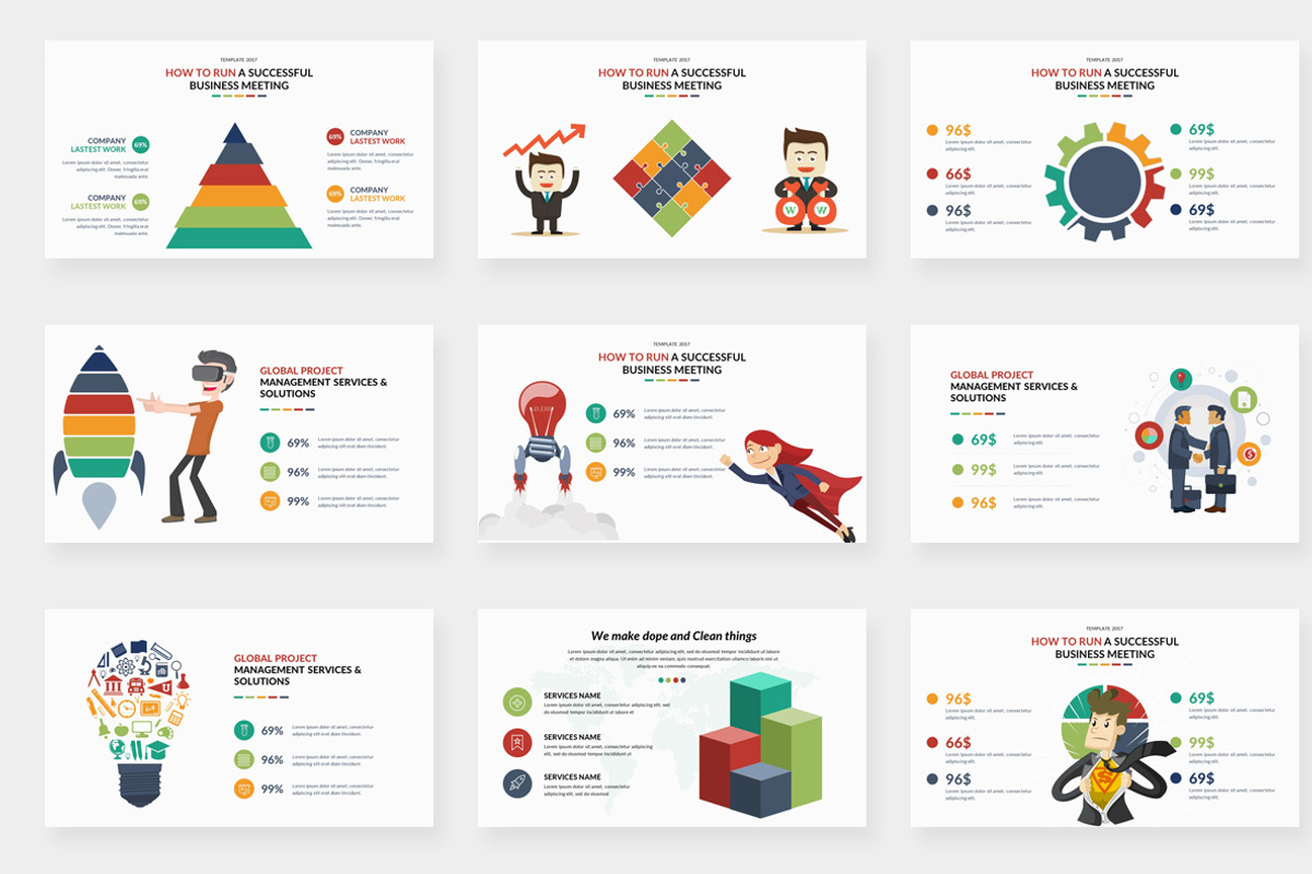 Dizital Infographic Pack Google Slid, a Presentation Template by One Percent Studio (Photo 5 of 20)