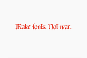 Monmouth Font - Handdrawn, a Blackletter Font by Studio FabianFischer (Thumbnail 5 of 5)