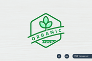 Organic natural food logo design, a Branding & Logo Template by mouze_art (Thumbnail 4 of 4)