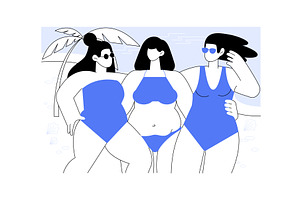 Appreciate yourself isolated cartoon, a Person Illustration by Visual Generation