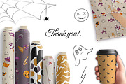 Halloween Watercolor Clipart Set, a Seasonal Illustration by ZabolotnaArt (Thumbnail 8 of 8)