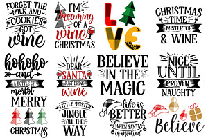 55 Christmas SVG Bundle