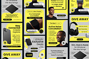 Gadget Store - Instagram Post, a Social Media Template by Jiwstudio (Thumbnail 4 of 4)
