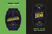 Wolfcliff - Display Vintage Font, a Script Font by Artdorable (Thumbnail 2 of 10)