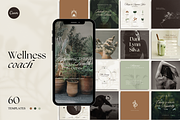 The Wellness Coach Template Bundle, a Social Media Template by The Flossy Finch (Thumbnail 1 of 28)