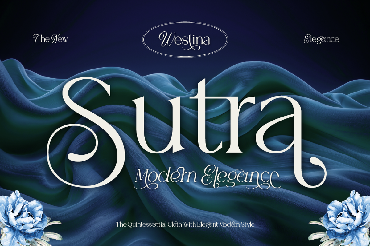 Westina, a Serif Font by Burntilldead (Photo 3 of 12)