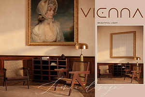 Vienna & Mockup Frame For Art