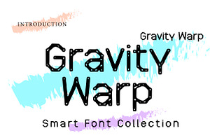 Gravity Warp, a Slab Serif Font by Wow Magic