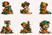 Quirky Christmas Dog Clipart Bundle, a Seasonal Illustration by CreationArt (Thumbnail 2 of 5)