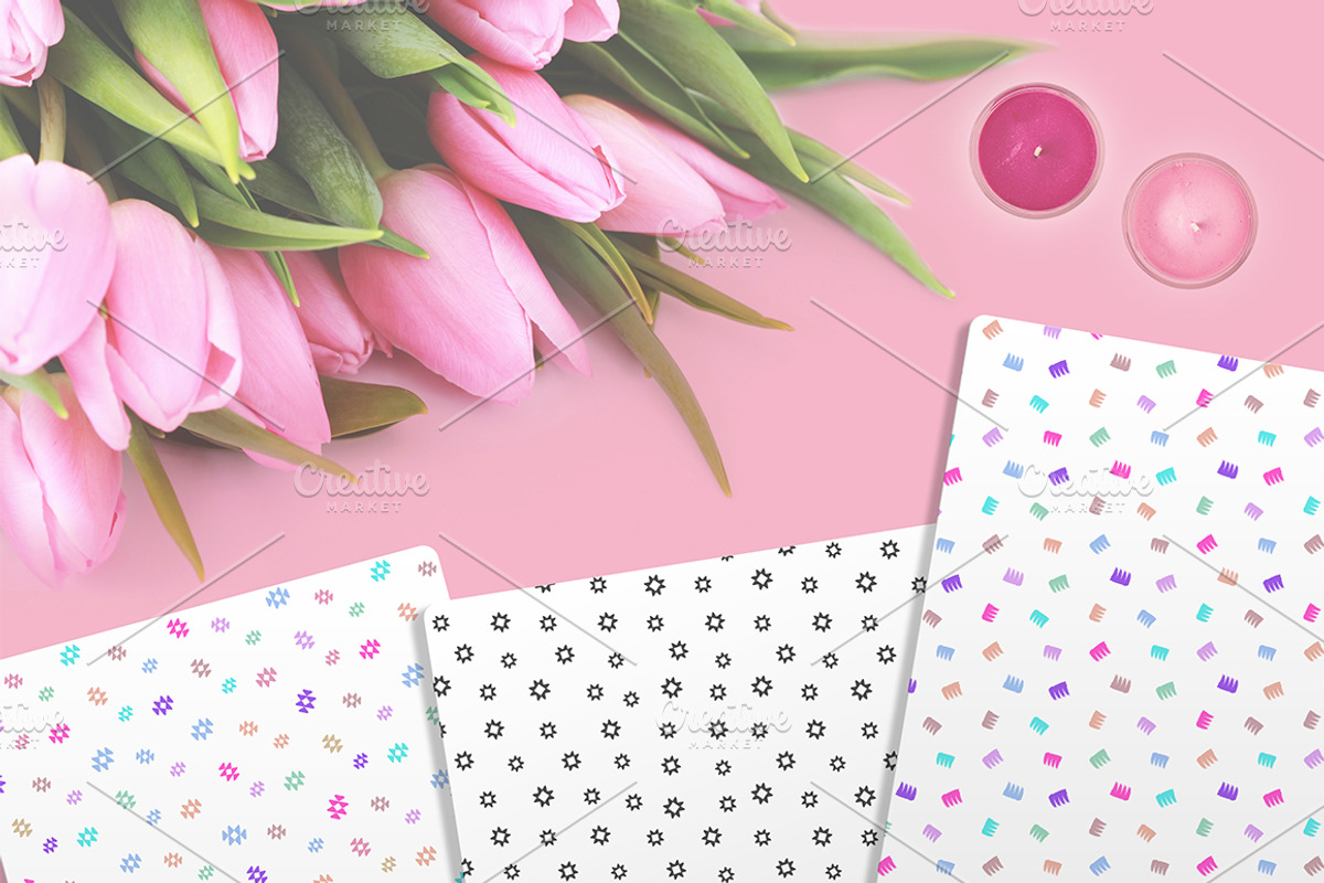 20 Seamless Patterns, a Pattern Graphic by vectorbugs (Photo 4 of 8)