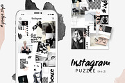 -90%MASSIVE BUNDLE-Instagram puzzles, a Social Media Template by CreativeFolks (Thumbnail 3 of 25)