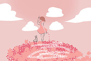 Manga floral procreate brush kit, a Brush Add-On by Meisanmui (Thumbnail 2 of 12)