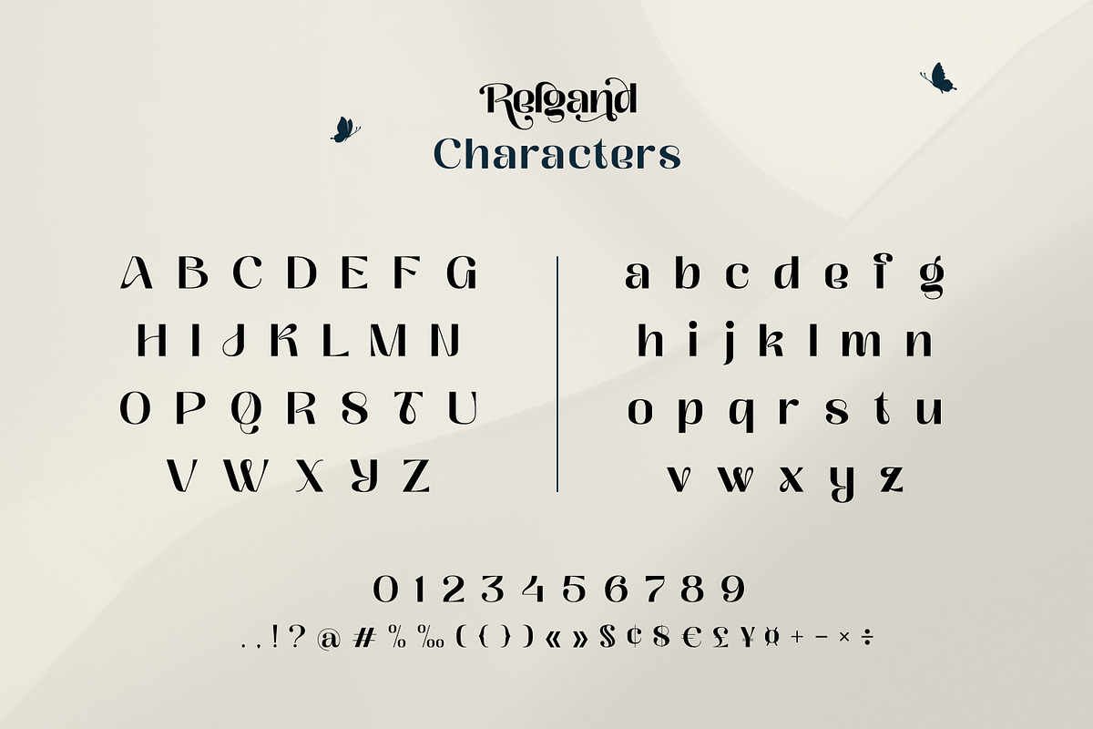 Relgand - Display Family Font, a Sans Serif Font by Ekahermawan (Photo 8 of 14)