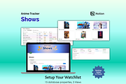 Anime Tracker - Notion, an App Template by Ardent Workshop (Thumbnail 2 of 7)