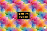 Bright Watercolor Texture Background, a Pattern Graphic by Creative Store (Thumbnail 4 of 5)