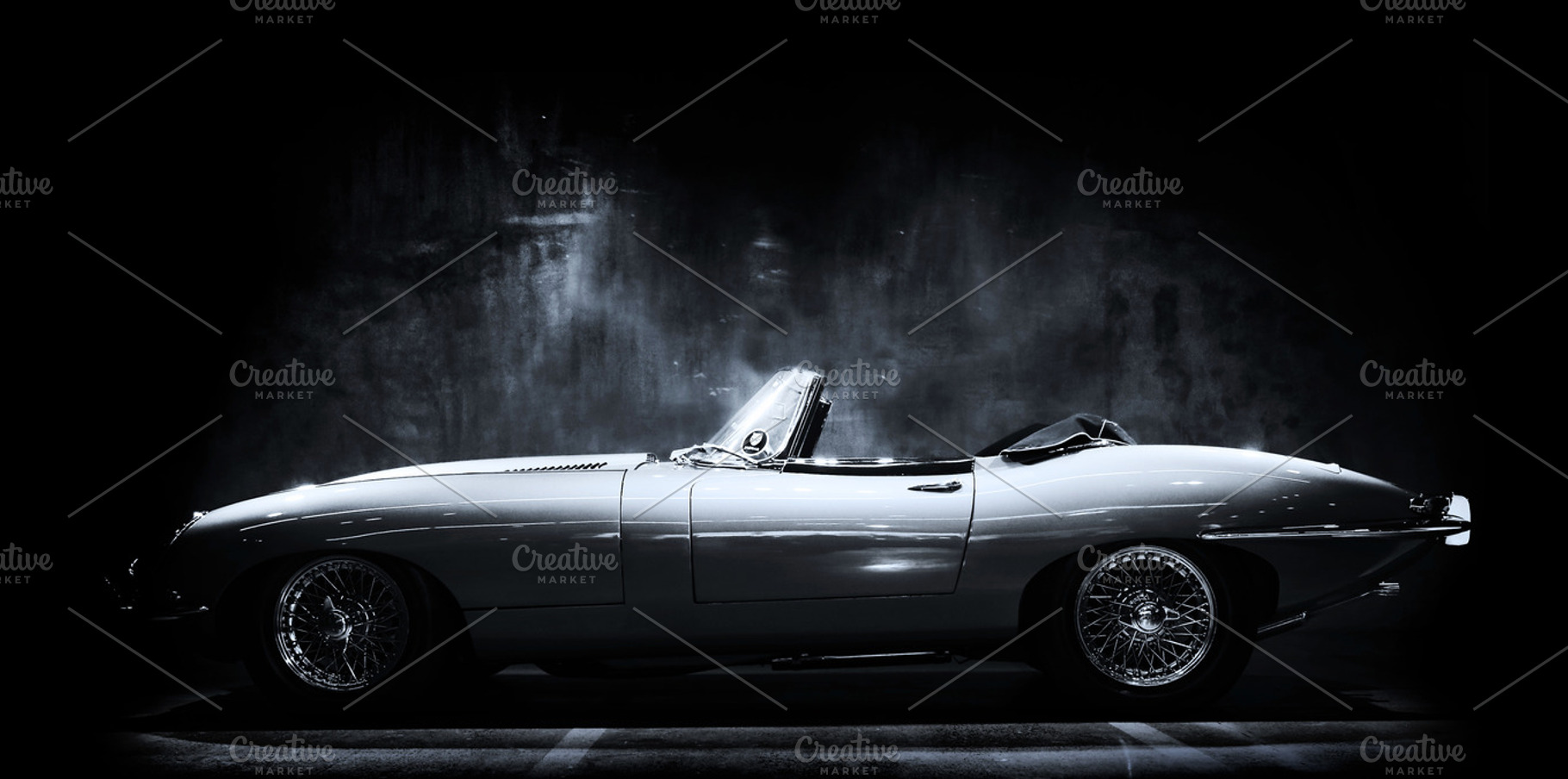 Jaguar E-Type XK-E Roadster, a Transportation Photo by Dæmon Ex Machina