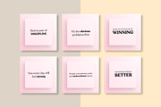 SUCCESS 50 INSTAGRAM TEMPLATE, a Social Media Template by RB Boutique (Thumbnail 3 of 9)