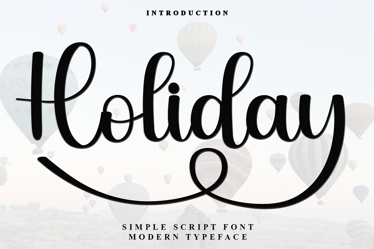 Holiday, a Handwritten Font by FreshTypeINK (Photo 1 of 8)