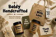 Boldy Handcrafted -Boldy Handcrafted, a Sans Serif Font by Wow Magic (Thumbnail 5 of 5)