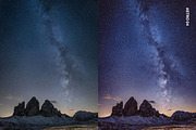 25 Night Sky Lightroom Presets LUTs, a Preset Add-On by Hubzway (Thumbnail 5 of 12)