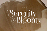 Serenity Bloom - Elegant Stylish, a Serif Font by Qweera Studio (Thumbnail 1 of 11)