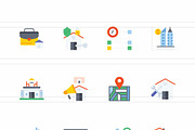 25 Luxury Real Estate Icons, a Solid Icon by IconBunny (Thumbnail 2 of 2)