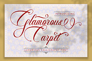 Glamorous Carpet - Luxurious Font, a Script Font by PutraCetol Studio (Thumbnail 1 of 11)