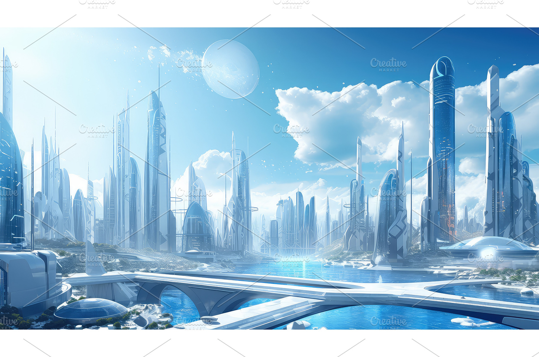 innovation science futuristic, a Technology Photo by pikepicture