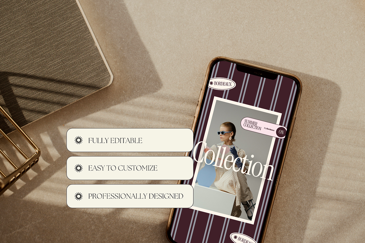 Modern Instagram Stories Posts Canva, a Social Media Template by Branding Babe Co. (Photo 6 of 7)