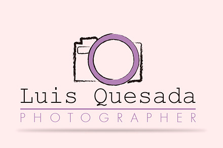 Photographer Logo, a Branding & Logo Template by Luis Quesada Design