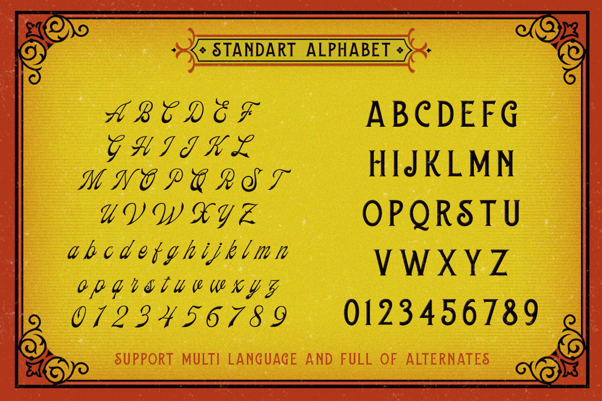 Frankest - The Vintage Font Duo, a Script Font by Letterhend Studio (Photo 6 of 11)