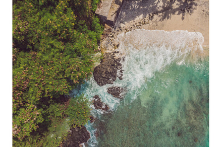 Sea bay with turquoise water and a, a Nature Photo by Elizaveta Galitskaya