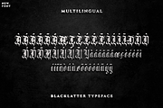 Revelation - Blackletter Typeface, a Blackletter Font by Meizzaluna Design (Thumbnail 6 of 10)