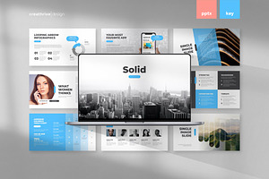 Solid PowerPoint Template, a Presentation Template by Creathrive Design