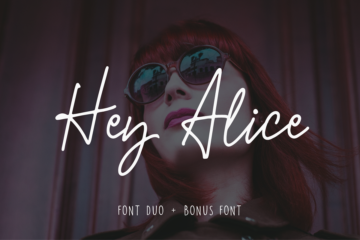Hey Alice Font Duo