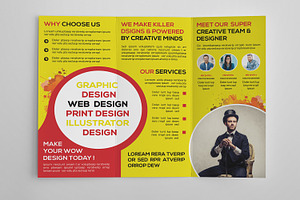 Design Studio Trifold Brochure-V552