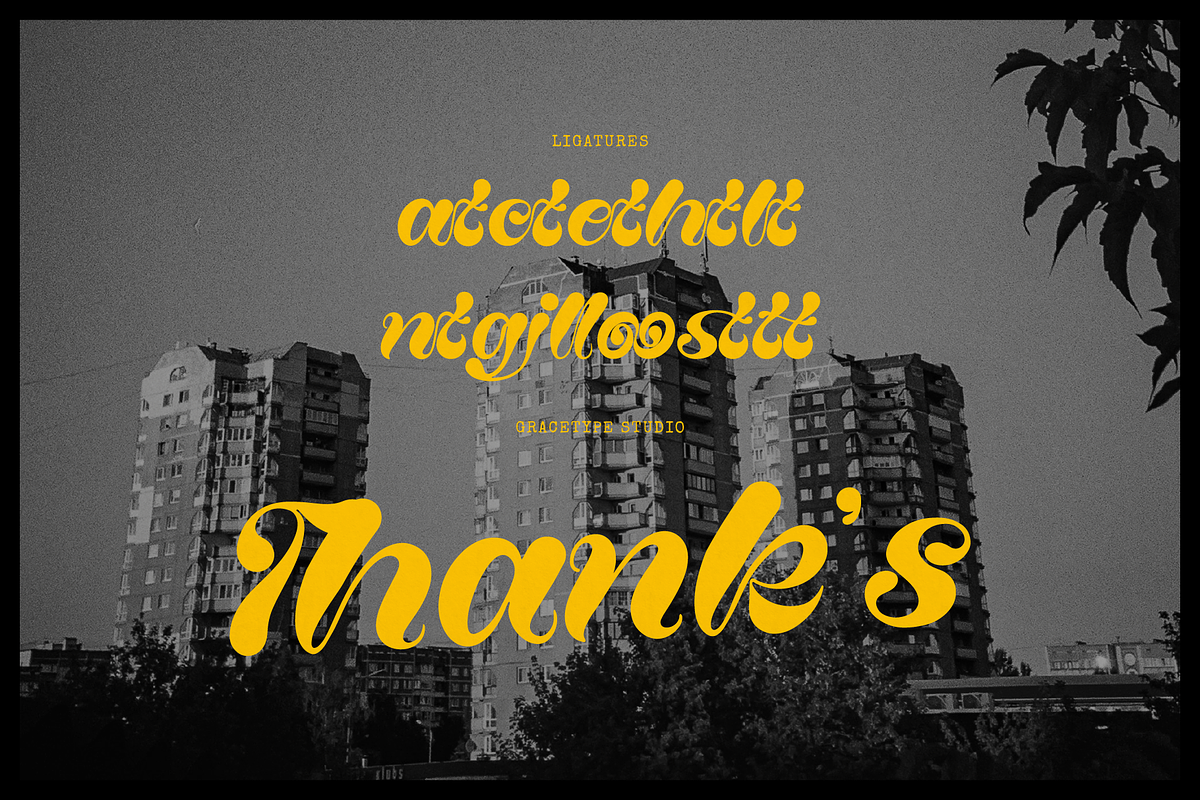 Lucky Wonky | Bold Script Font, a Script Font by gracetype_studio (Photo 12 of 12)